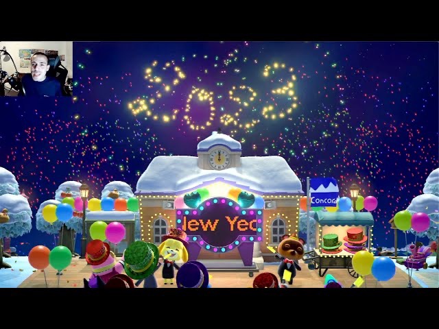 Celebrated New Years Early In Animal Crossing New Horizons