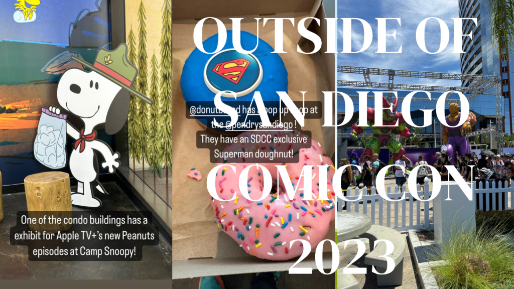 Checking Out the Outside of San Diego Comic Con 2023