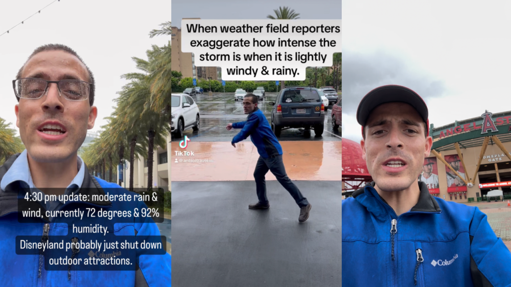 How was Hurricane Hilary in Anaheim?