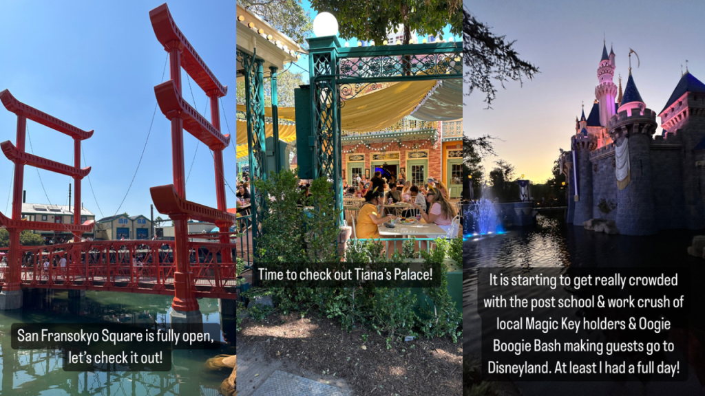 San Fransokoyo Square, Tiana’s Palace, and Disneyland Resort Walkthrough September 2023 Update